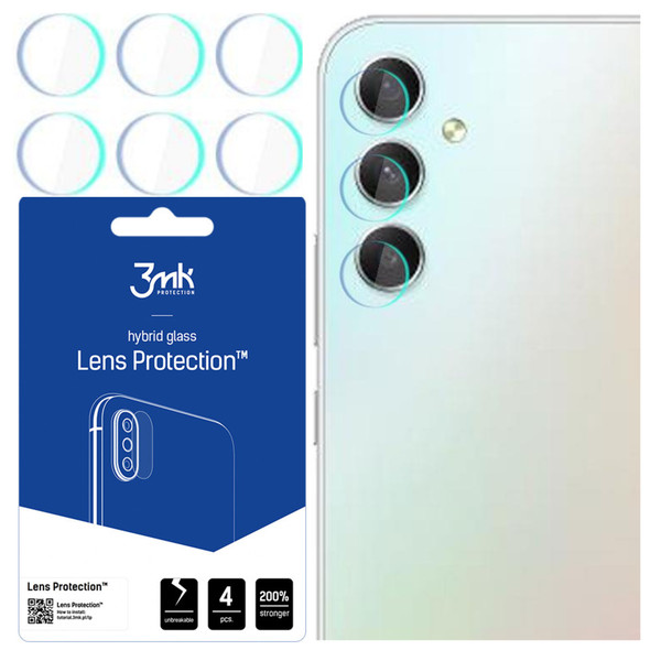 3Mk Objektivschutz FÜR Samsung Galaxy A34 5G Kameraschutz GehÄRtetes Glas-image