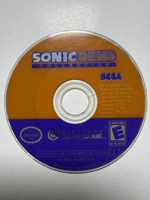 Sonic Gems Collection (Nintendo Gamecube, 2005) Loose Game Disc Only Tested