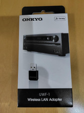ONKYO UWF-1 Wireless LAN Adapter USB Wi-Fi 11n/g/b Black for AV Amplifier New