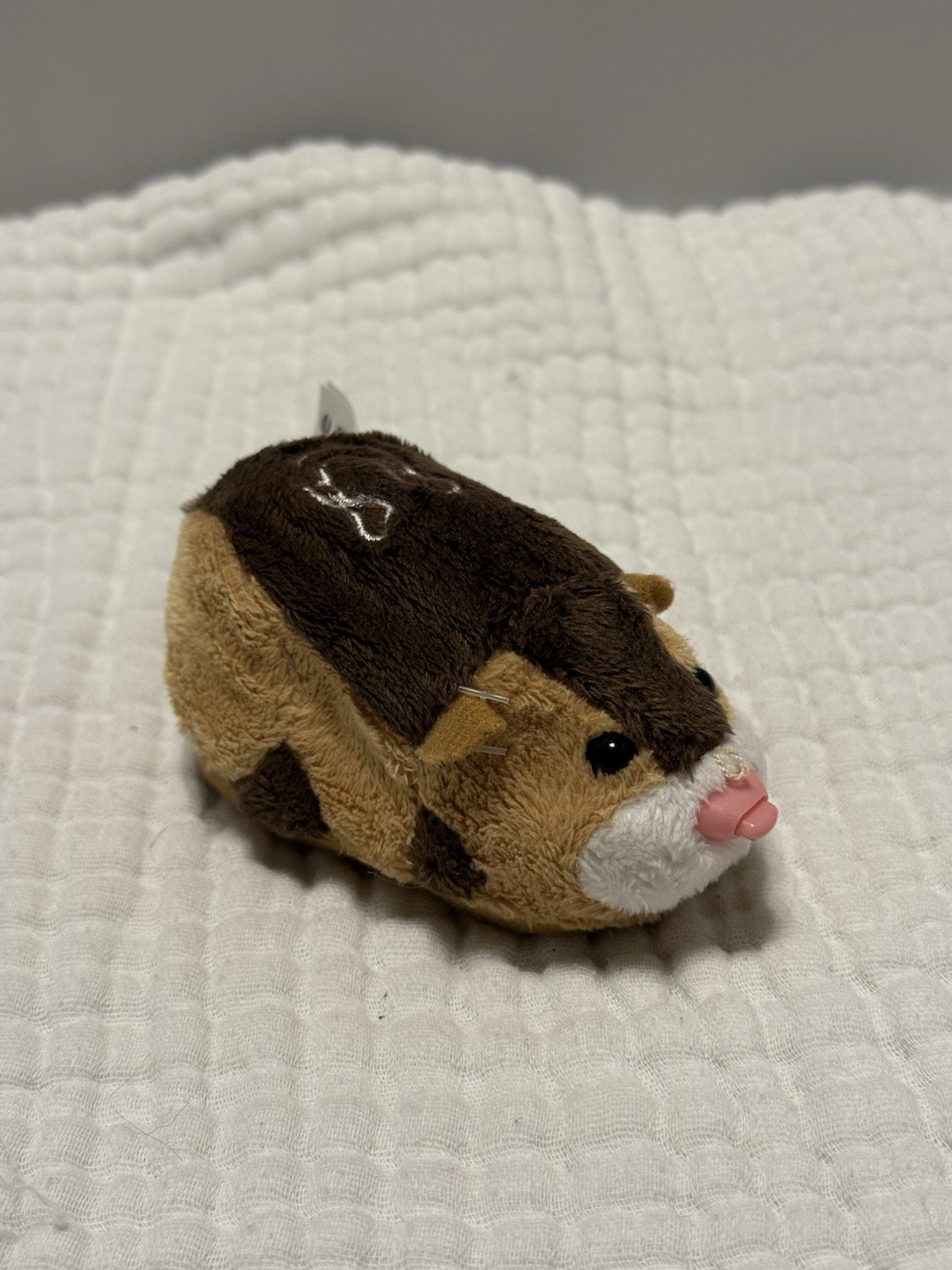 Zhu Zhu Pets TEX Tested And Working sound and moves Brown Toy Hamster