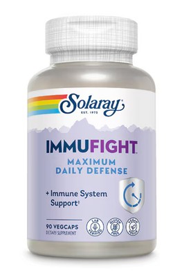 2 X Solaray ImmuFight� Maximum Daily Defense -- 90 VegCaps