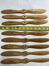 Vintage RC Model Airplane Wood Propellers Top Flite 12 6 Super M