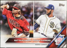 2016 Topps Update Baseball Matt Buschmann / Tayron Guerrero RCOM, RC #US147 NM