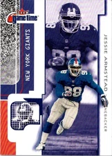 2001 Fleer Game Time Jessie Armstead #78 New York Giants Football Card