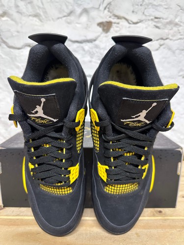 Air Jordan 4 Retro 'Thunder' Men's Size 12 Pre-owned Sneakers DH6927-017 - 第 3/7 張圖片