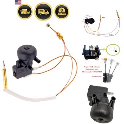 Thermocouple with Tilt Switch for Patio Heater Durable Copper Replacement