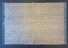 Fortuny UNITÀ in midnight sapphire & gold- 1 Yard (53x36 inches) #5911