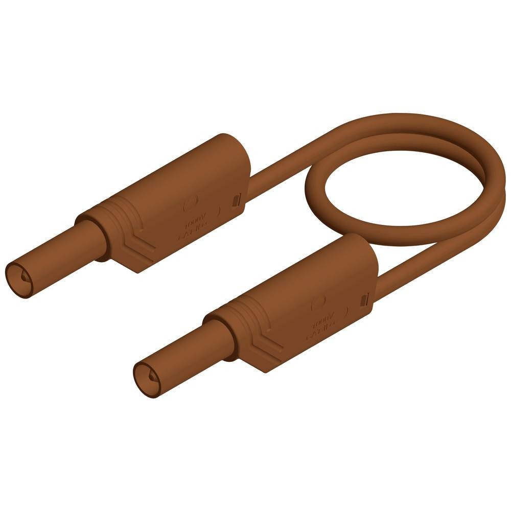 Cordon de mesure de sécurité Hirschmann MLS WS 50 2.5 mm2 noir