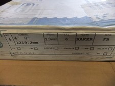 Pack of 4: 48" (1219.2mm) x 1/2" Carbon Flex 6R Wikus bandsaw blades