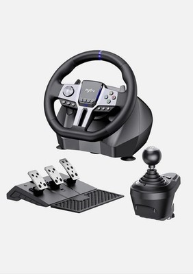 PXN V9 Gen2 900° Wired Racing Wheel w/ Pedals & Shifter for PC PS4 Xbox