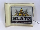 Vintage BLATZ BEER "You're A Winner With Blatz Quality"  Lighted Plastic Sign