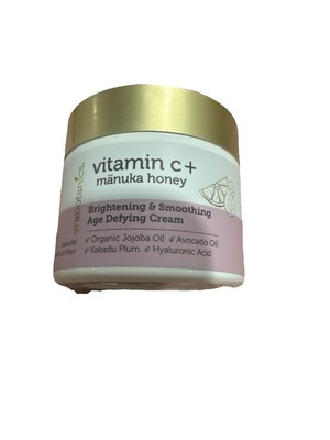 Erabotanics Vitamin C+ Manuka Honey Brightening & Smoothing Cream New 2oz