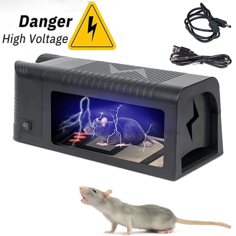Electronic Mouse Trap Victor Control Rat Killer Pest Electric