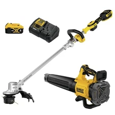 DEWALT DCKO222M1R 20V MAX XR 14" Trimmer/HH Blower (4 Ah) Certified Refurbished