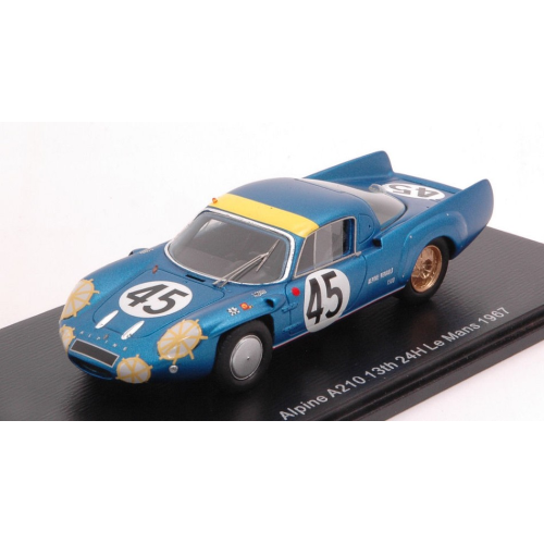 Alpine A210 24h Le Mans 1967 Andruet/Bouharde Spark 1:43 S5688 | S5688