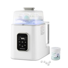 Baby Bottle Washer, Sterilizer  Dryer - All-in-One Pro Cleaning Machine with Fi
