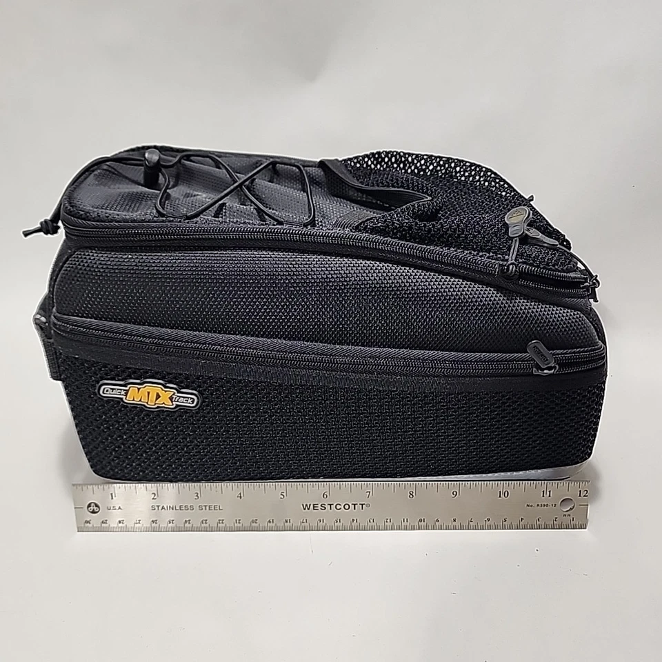 Bolsa de maletero de pista Topeak Quick Mtx Quick accesorios de bicicleta portaequipajes trasero de pista rápida Foto 2 de 4