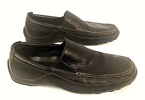 Cole Haan Men’s Shoes Driving Loafers Black Leather SZ 11M - Picture 4 of 10