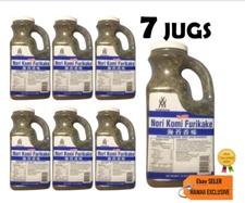 SPECIAL DEAL LOT OF 7 NEW STOCK NORI KOMI FURIKAKE SEAWEED SESAME SEEDS 12.4 OZ 