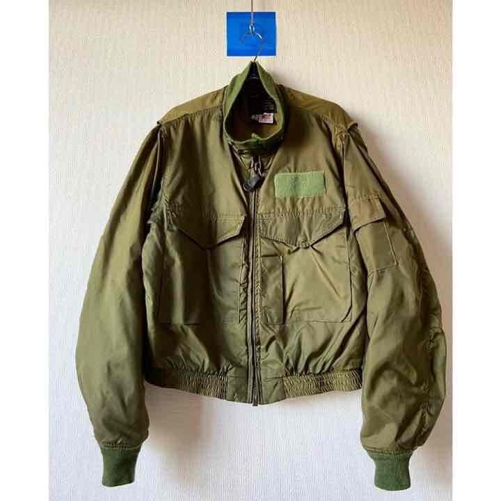 AVIREX vintage 90s USA made G8 WEP flight jacket men's L khaki