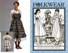 Folkwear Adult Apron Sewing Patterns