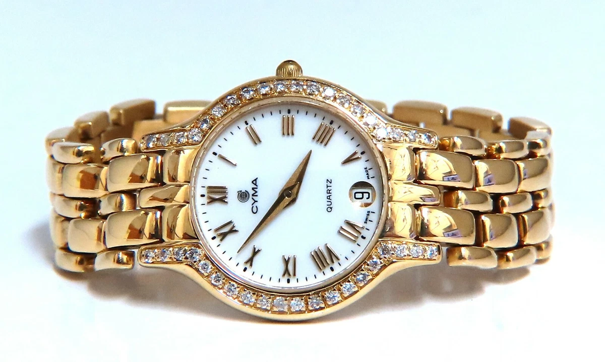 Cyma gold hotsell watch ladies