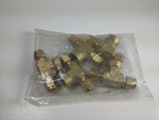 5X Hy-Lok CBTF-4-4N-BRAS 1/4T x 1/4FNPT Brass Female Branch Tee