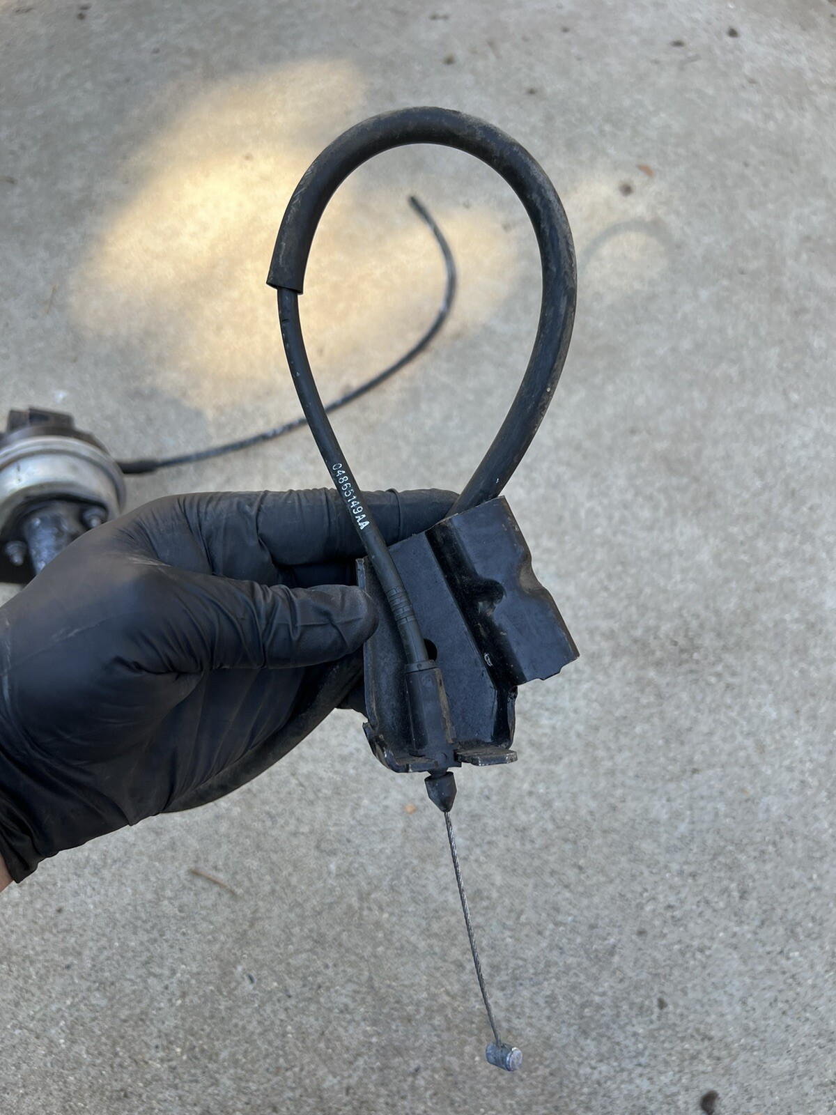 PLYMOUTH PROWLER 97-02 CRUISE CONTROL UNIT W/ SPEED CONTROL CABLE, P# 04865149AA