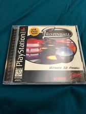 Pro Pinball Sony Playstation 1996 Case Manual Disc Tested Works Great Authentic