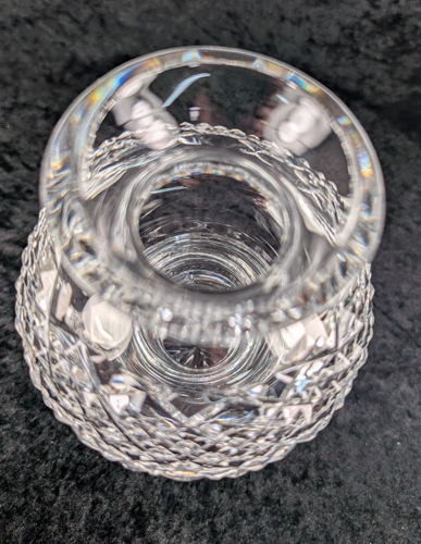 Waterford Crystal Hurricane Candle Lamp Hand Cut in the Alana Pattern 18cm - Picture 3 of 8