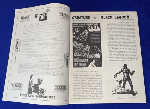 Vintage 1978 Screen Thrills #3 MAGAZIN/FANZINE Kino/Monster SCHÖN! - Bild 3 von 6