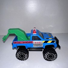 Vintage 1980s Remco Diecast Truck Lot - 3 Pieces (R.T.O. Tow Truck, Red 4x4 Pickup, State Trucking Box Truck) — listing 4