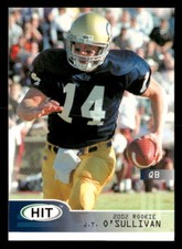 J.T. O'Sullivan 2002 SAGE HIT  Card #14 UC Davis Aggies