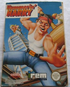 hammerin&rsquo; harry authentique version originale nintendo nes en boite esp