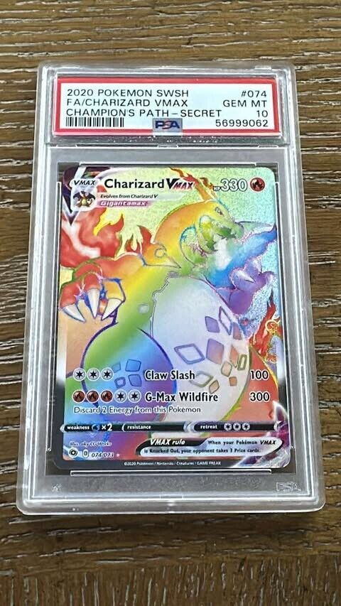 CHARIZARD VMAX FULL ART 2020 POKEMON SWSH CHAMPIONS PATH CHARIZARD VMAX FULL ART 2020 POKEMON SWSH CHAMPIONS PATH