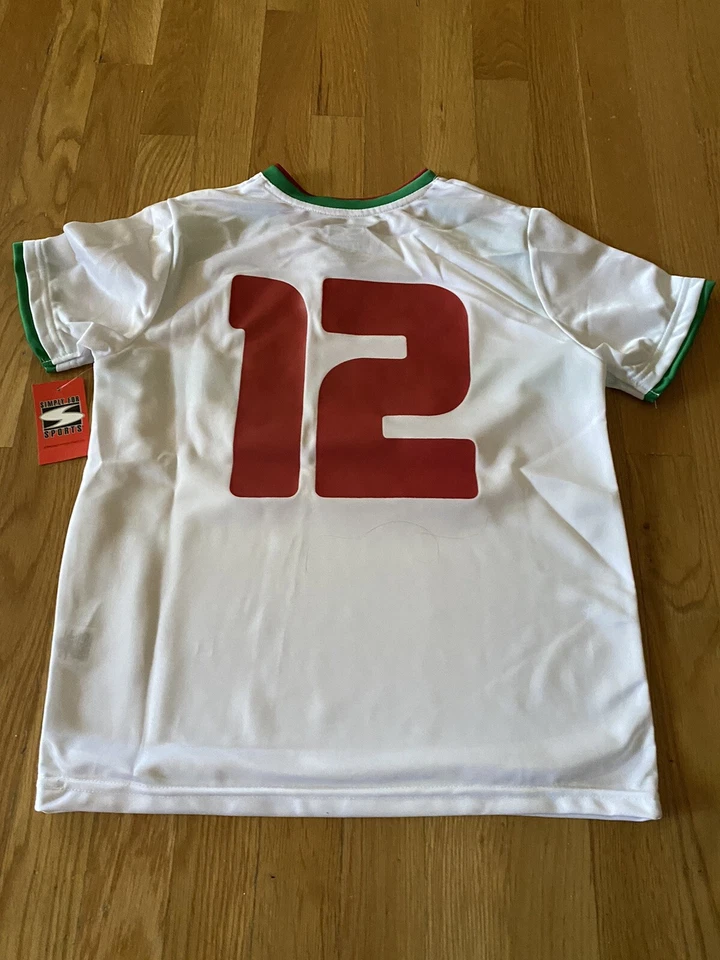Nueva Camisa de Fútbol México para Niños Juvenil Talla Mediana Foto 2 de 2