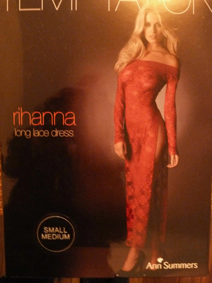 NEW ANN SUMMERS RED SHEER LONG MAXI DRESS GOWN LESS THAN A FIVER FOR 7 DAYS ONLY - Image 4 of 4