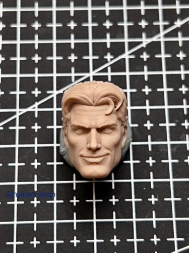 1/6 Smile Mister Fantastic Reed Richards Male Head Sculpt Fit 12'' Figure Body - Afbeelding 1 van 3