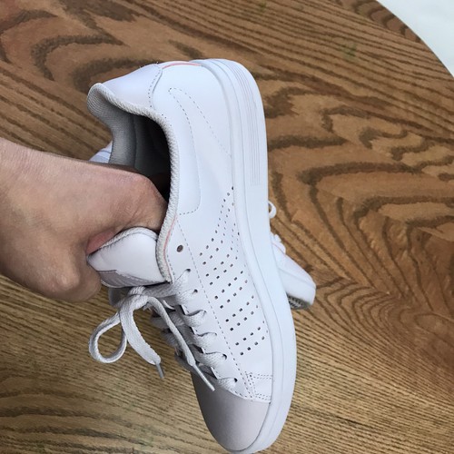 K-Swiss Auténtico Court Casper S Zapatilla Mujer Zapatos Talla 6 EE. UU. Blanco Melocotón - Imagen 7 de 12