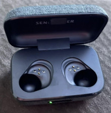 Sennheiser Momentum True Wireless 3 Earbuds Graphite Charging Case Used 