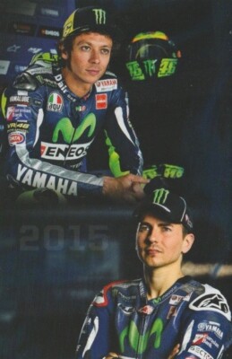 2015 Valentino Rossi + Jorge Lorenzo Yamaha YZR-M1 Indy MotoGP