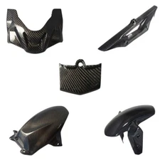 MOS Carbon Fiber Parts:Combo 5 Fairing Parts for BMW Motorrad G 310 R 2016-2022