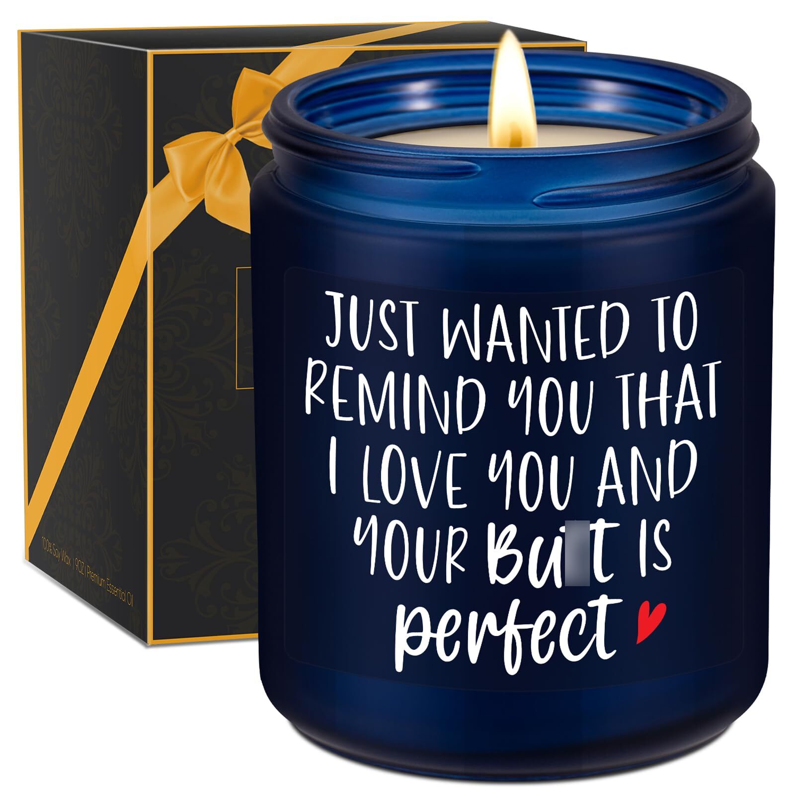 Valentines Day Gift Candles, Wife Romantic Valentine Present For Her I Love You
