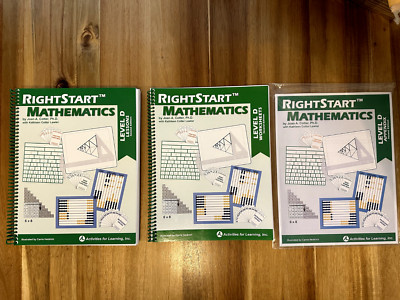 RightStart Math Level D: Second Edition Set - Lessons, Worksheets and Appendix
