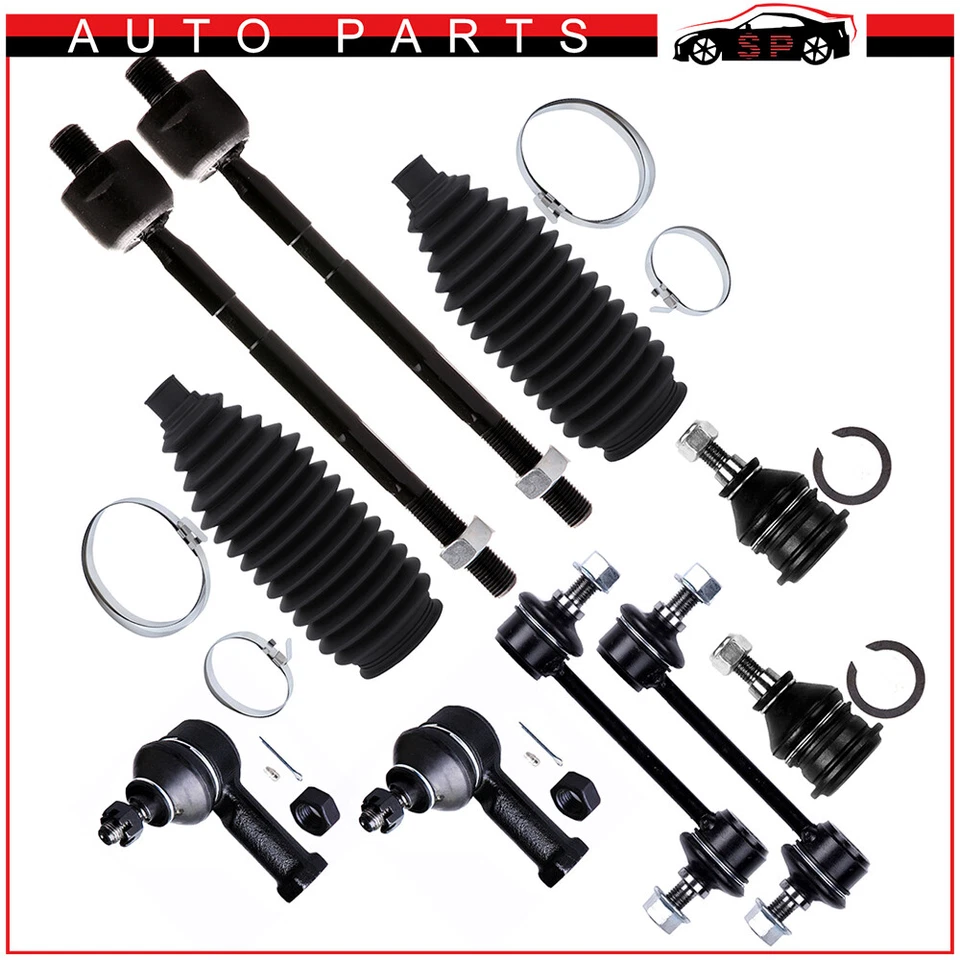 Barra estabilizadora delantera 10 piezas rótula piñón fuelle para Dodge Avenger 1995-2000 Foto 3 de 4