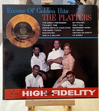 The Platters Encore Of Golden Hits DG Mono Mercury MG 20472 1960