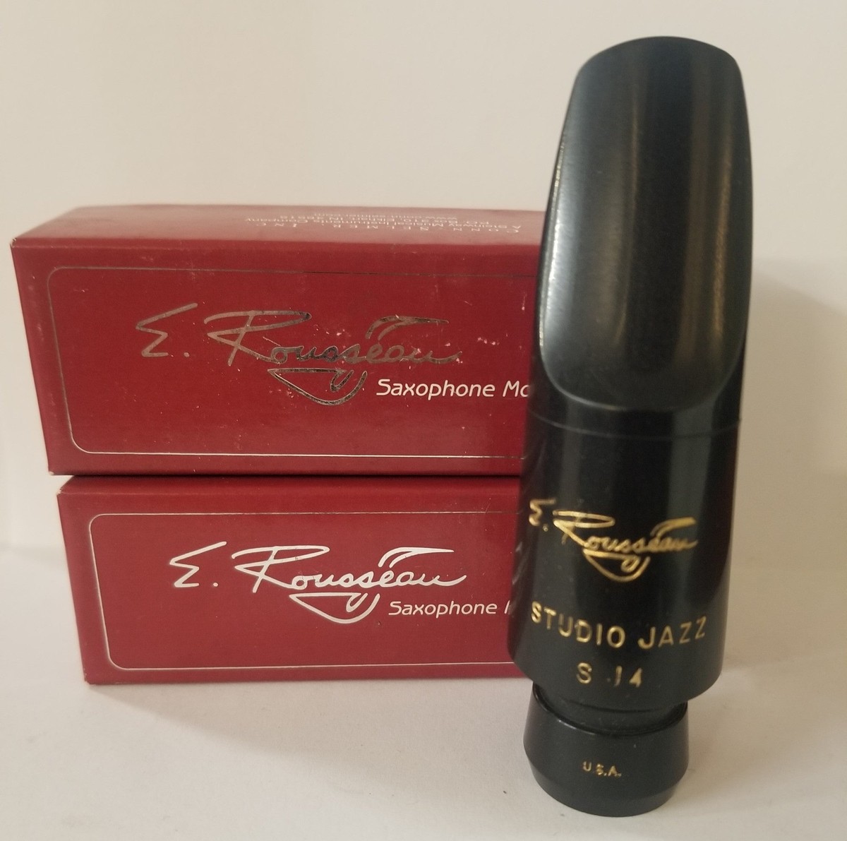 ルソー ソプラノサックス ラバーマウスピース STUDIO JAZZ 6 E.Rousseau Studio Jazz Soprano 6 サックスマウスピース