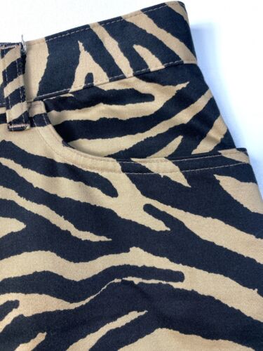 Ralph Lauren Zebra Animal Print Pencil Jean Skirt Sz 4 - Picture 3 of 8
