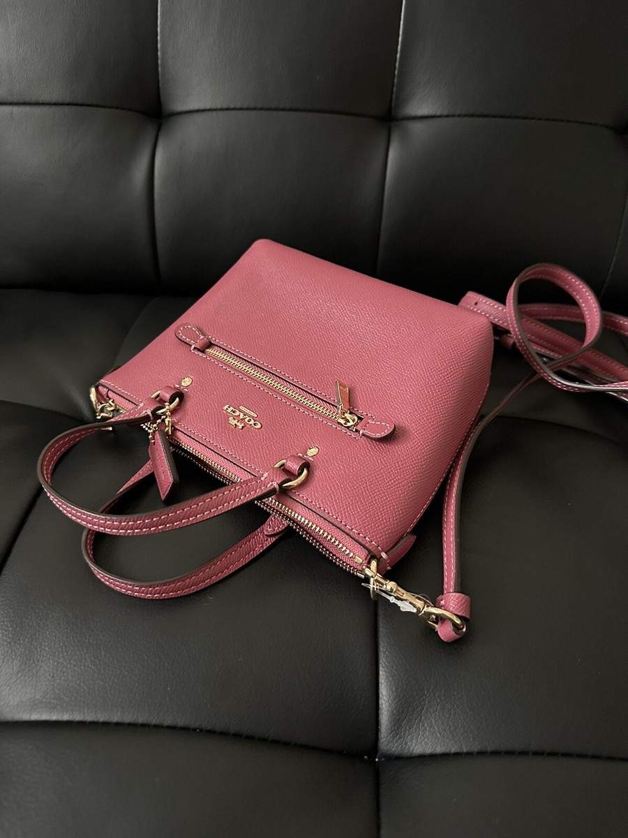 Authentic Coach Mini Gallery Crossbody Leather Satchel C9948 IM