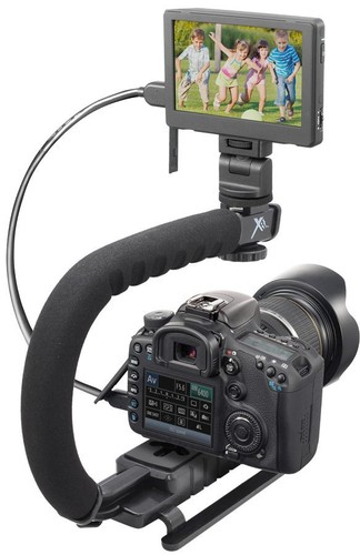 Vivitar Action Sports Stabilizing Grip Bracket For Sony SLT-A77 SLT-A99 - Picture 2 of 10